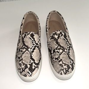 Reptile Print Slip on Sneakers